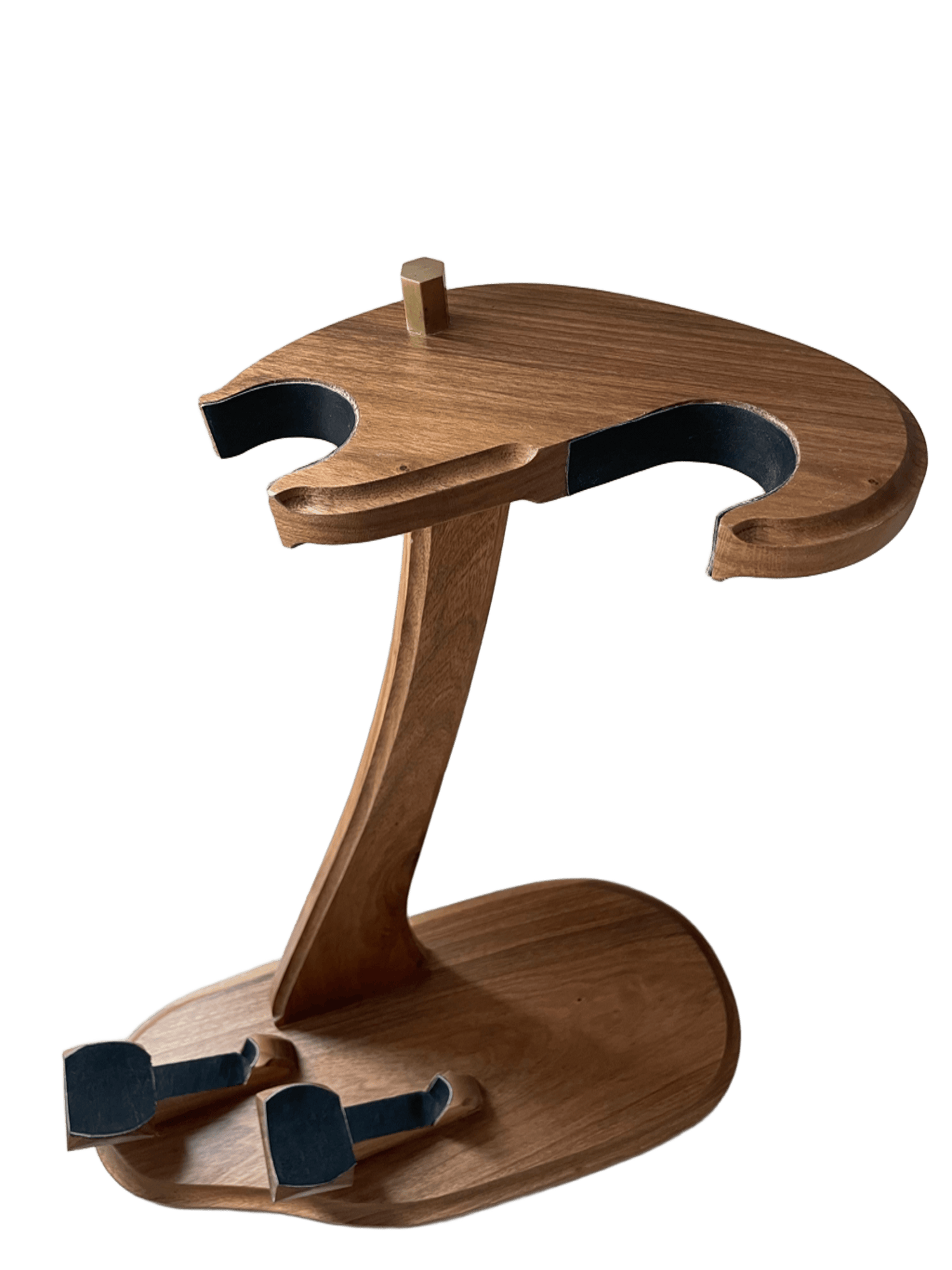 Wooden Gun Rack for Two Firearms