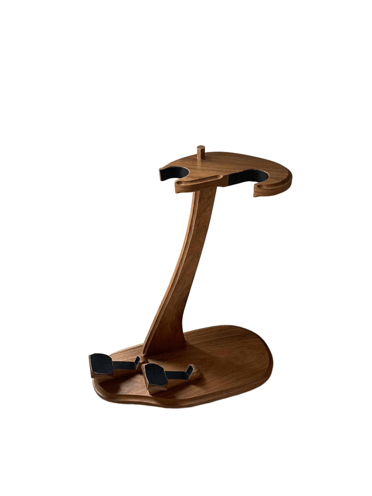 Wooden Gun Rack for Two Firearms