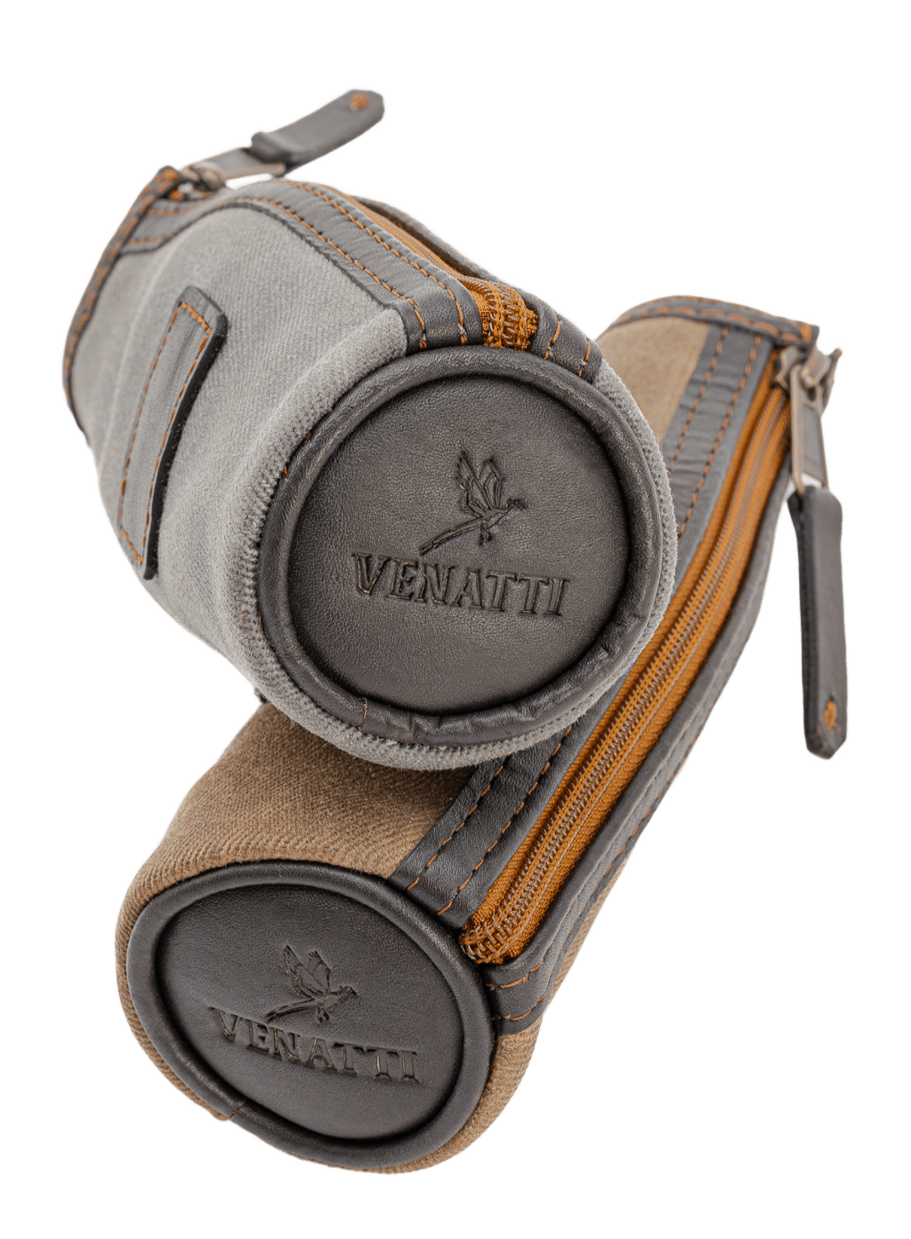 Leather & Waxed Canvas Drink Hugger (18oz)
