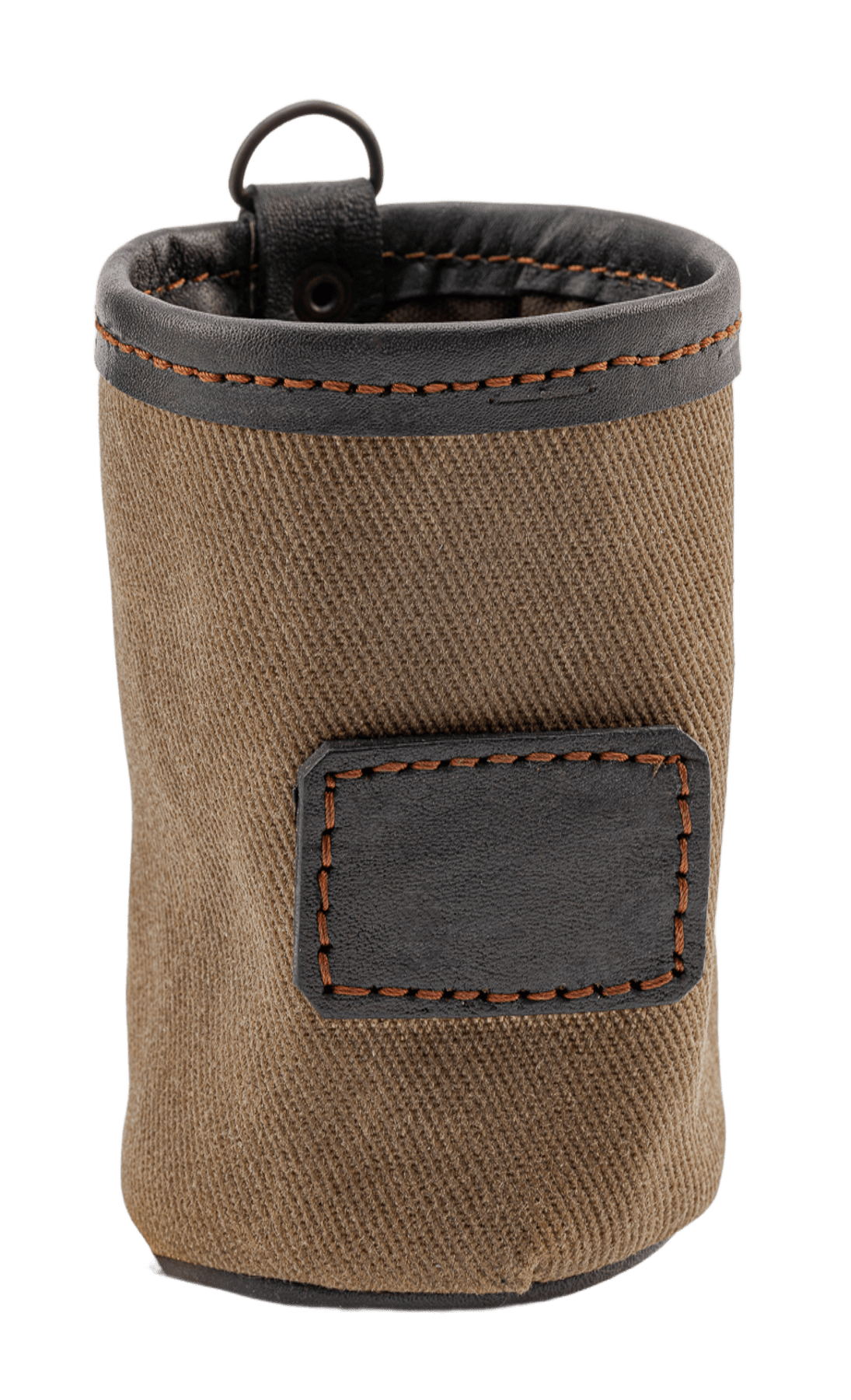 Leather & Waxed Canvas Drink Hugger (18oz)