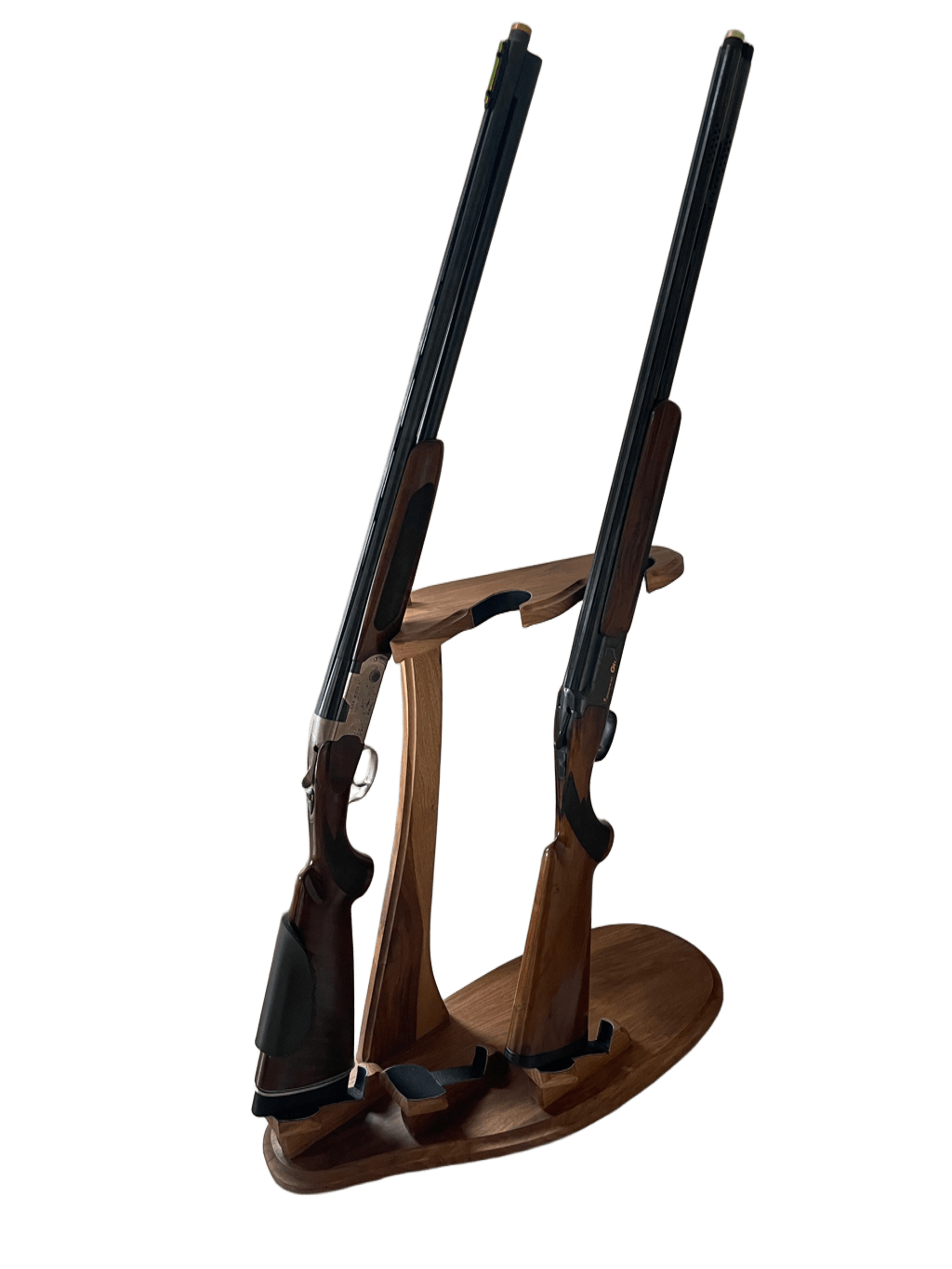 Wooden Gun Rack for Three Firearms – Venatti